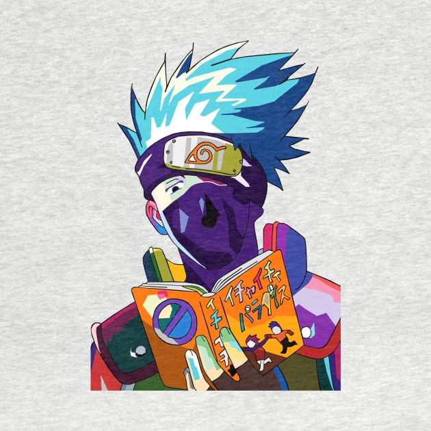 Hatake Kakashi Pop Art by CANDD ART